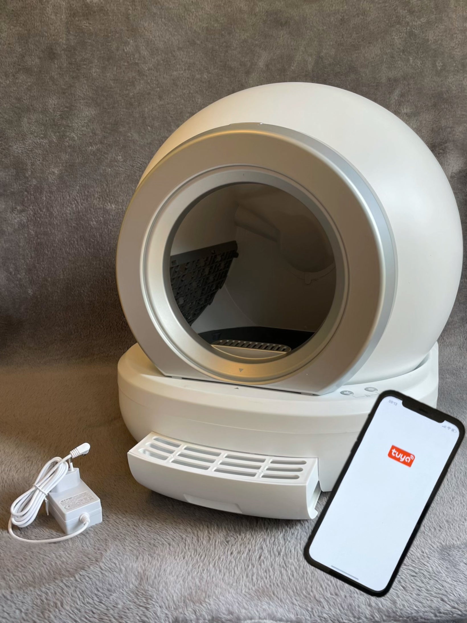 Katzentoilette selbstreinigend - App-Steuerung und Einstellungen